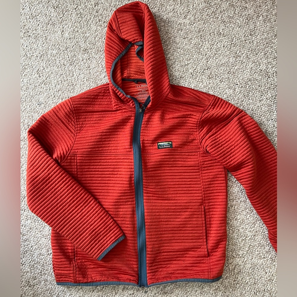 Ll bean zip up hoodie